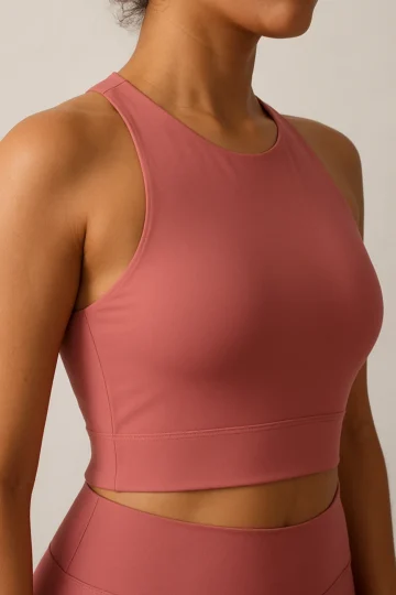 Mauve Crossback Bra