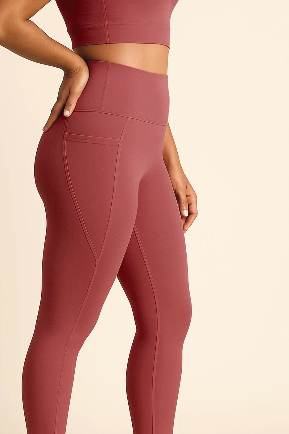 Mauve Leggings media 1