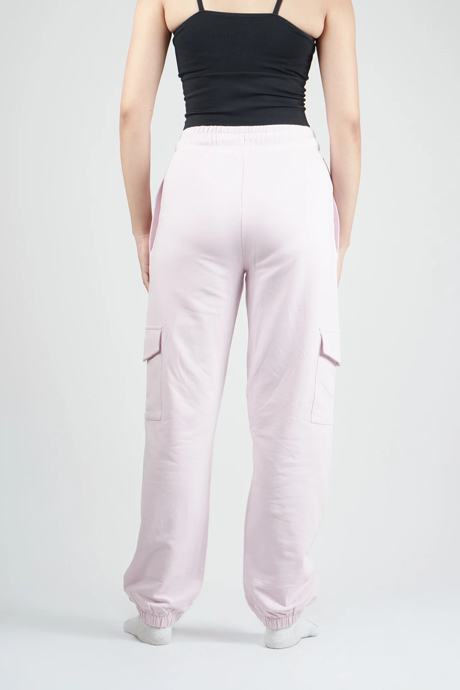 Lilac Terry Joggers media 4