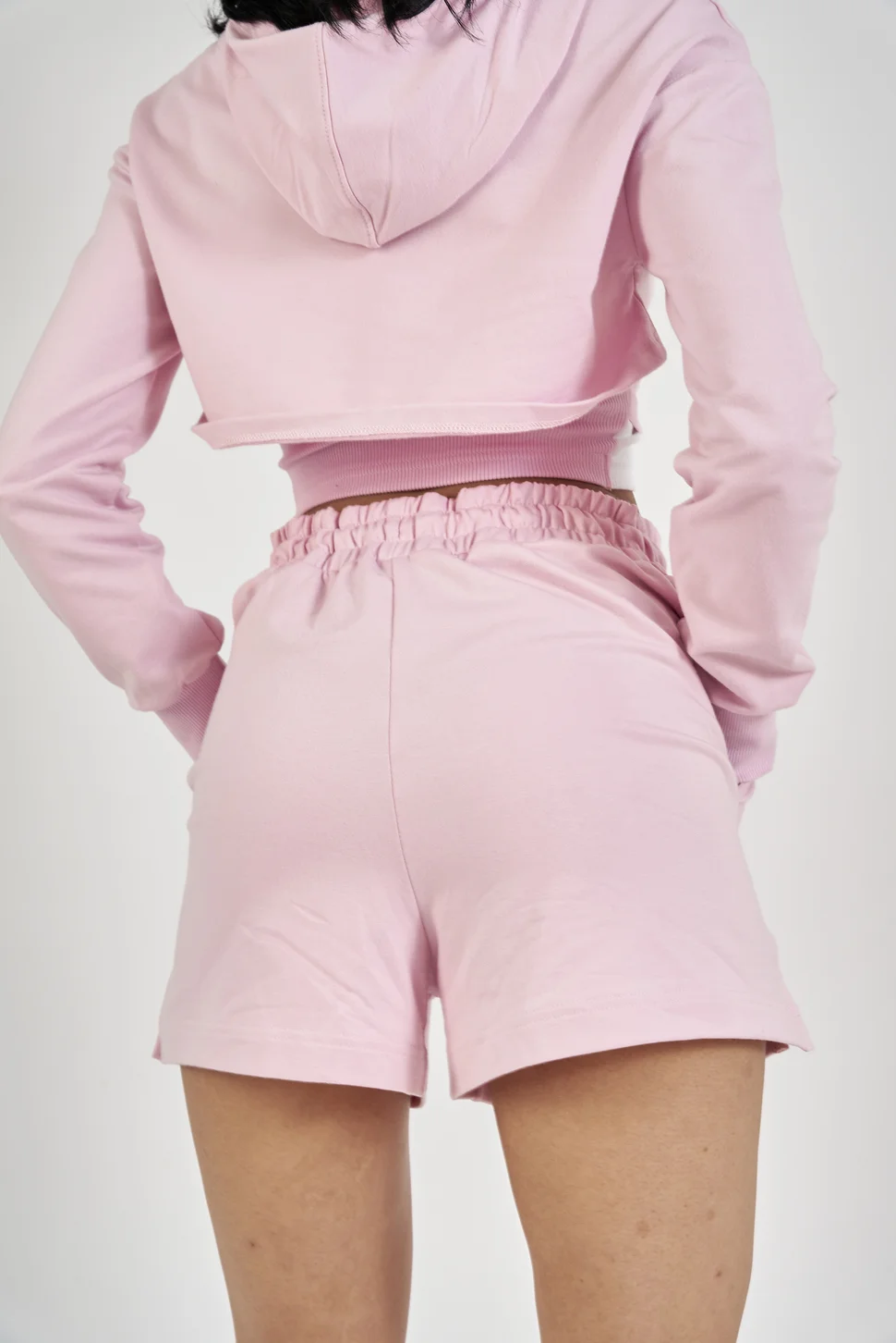 Lilac Terry Shorts media 1